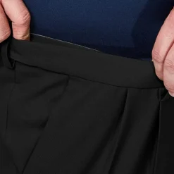 Haggar Premium Comfort Expandable Waist Mens Classic Fit Big and Tall Dress Pleated Pant