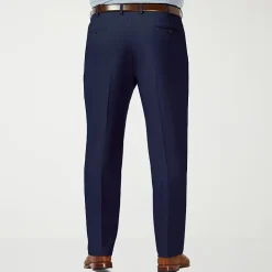 Haggar Premium Comfort Expandable Waist Mens Classic Fit Big and Tall Dress Flat Front Pant