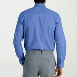Haggar Premium Comfort Mens Classic Fit Easy Care Long Sleeve Dress Shirt