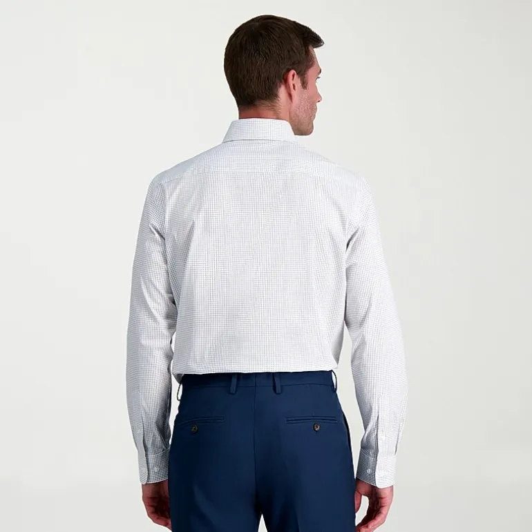 Haggar Premium Comfort Mens Classic Fit Easy Care Long Sleeve Dress Shirt