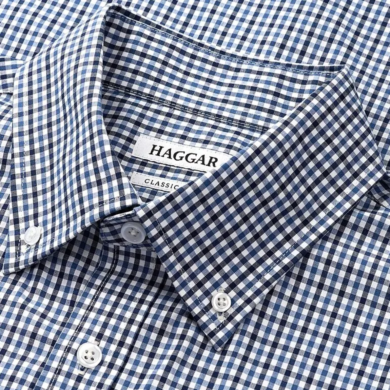 Haggar Premium Comfort Mens Classic Fit Easy Care Long Sleeve Dress Shirt