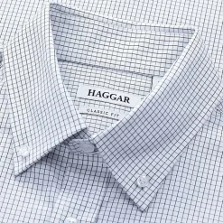 Haggar Premium Comfort Mens Classic Fit Easy Care Long Sleeve Dress Shirt