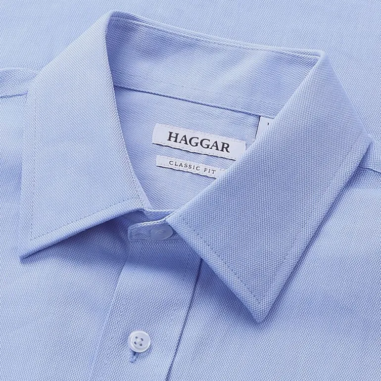 Haggar Premium Comfort Mens Classic Fit Easy Care Long Sleeve Dress Shirt