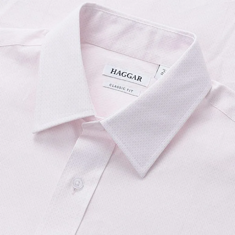 Haggar Premium Comfort Mens Classic Fit Easy Care Long Sleeve Dress Shirt