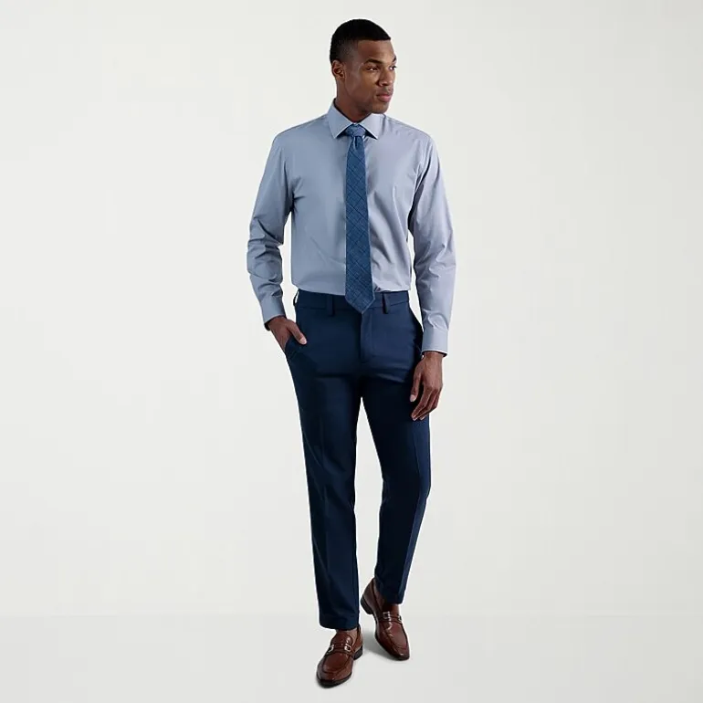 Haggar Premium Comfort Mens Classic Fit Easy Care Long Sleeve Dress Shirt