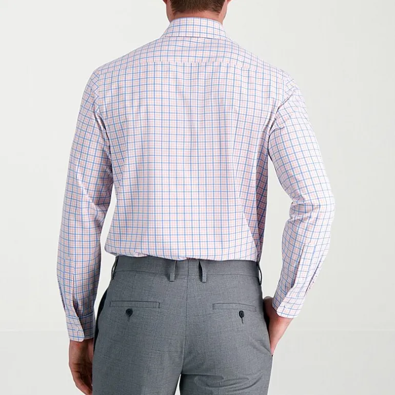 Haggar Premium Comfort Mens Classic Fit Easy Care Long Sleeve Dress Shirt
