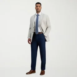 Haggar Premium Comfort Mens Classic Fit Dress Flat Front Pant