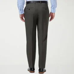 Haggar Premium Comfort Mens Classic Fit Dress Flat Front Pant