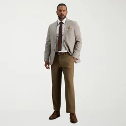 Haggar Premium Comfort Mens Classic Fit Dress Flat Front Pant