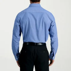 Haggar Premium Comfort Mens Slim Fit Long Sleeve Dress Shirt