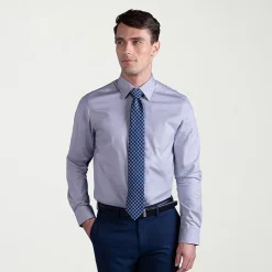 Haggar Premium Comfort Mens Slim Fit Long Sleeve Dress Shirt