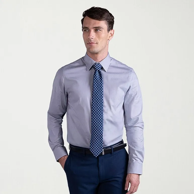 Haggar Premium Comfort Mens Slim Fit Long Sleeve Dress Shirt