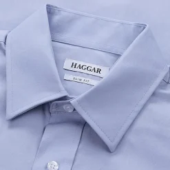Haggar Premium Comfort Mens Slim Fit Long Sleeve Dress Shirt