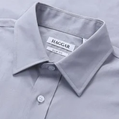 Haggar Premium Comfort Mens Slim Fit Long Sleeve Dress Shirt