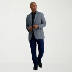 Haggar Premium Comfort Mens Slim Fit Long Sleeve Dress Shirt