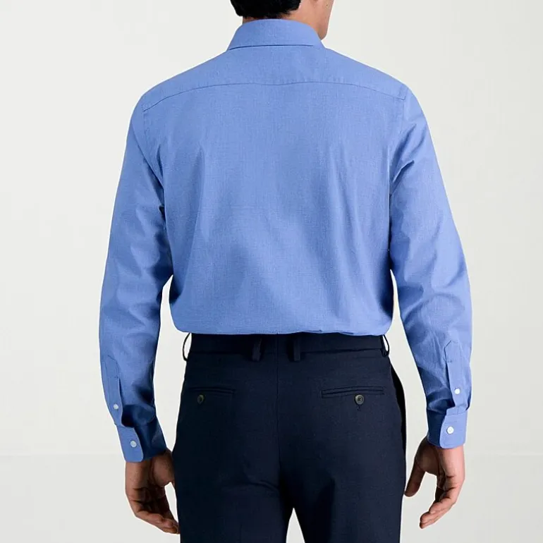 Haggar Premium Comfort Mens Slim Fit Long Sleeve Dress Shirt