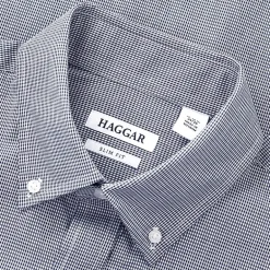 Haggar Premium Comfort Mens Slim Fit Easy Care Long Sleeve Dress Shirt