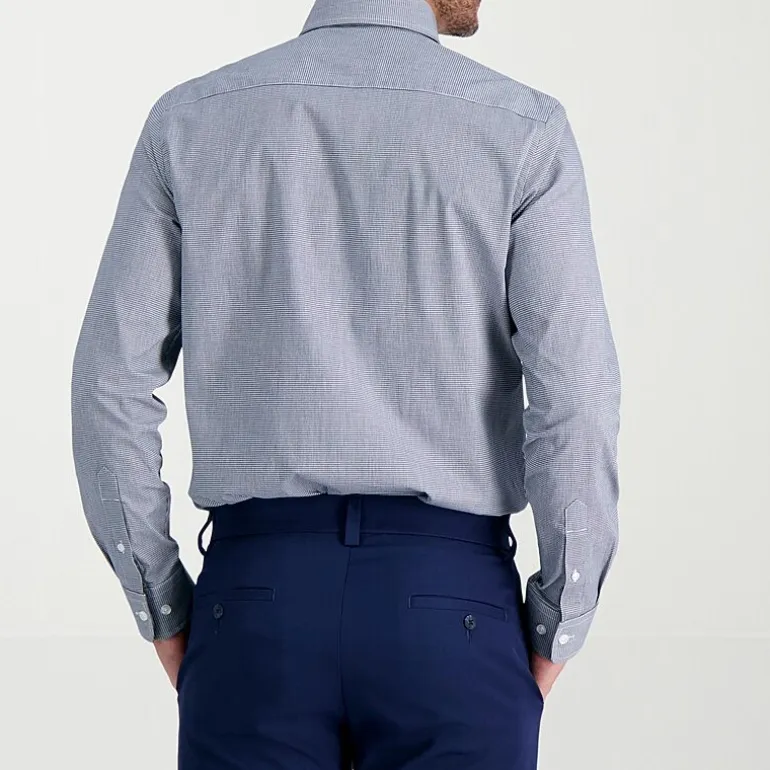 Haggar Premium Comfort Mens Slim Fit Easy Care Long Sleeve Dress Shirt