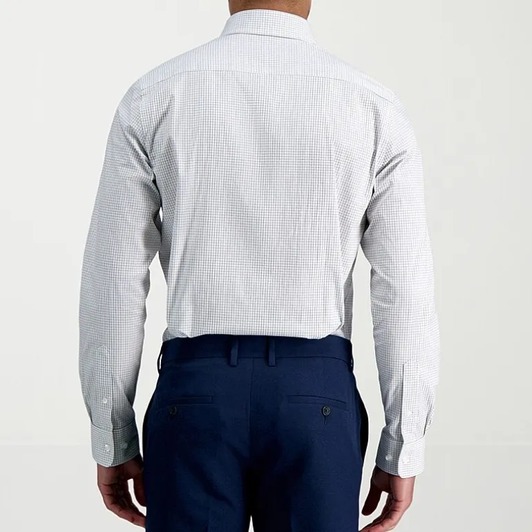 Haggar Premium Comfort Mens Slim Fit Easy Care Long Sleeve Dress Shirt