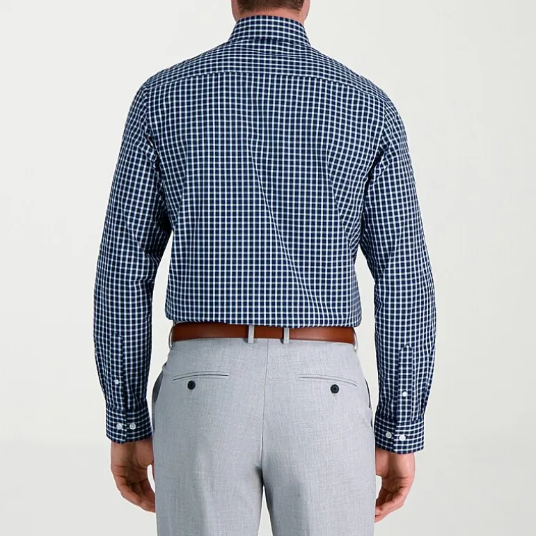 Haggar Premium Comfort Mens Slim Fit Easy Care Long Sleeve Dress Shirt