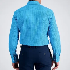 Haggar Premium Comfort Mens Slim Fit Easy Care Long Sleeve Dress Shirt