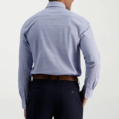 Haggar Premium Comfort Mens Slim Fit Easy Care Long Sleeve Dress Shirt