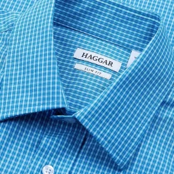 Haggar Premium Comfort Mens Slim Fit Easy Care Long Sleeve Dress Shirt