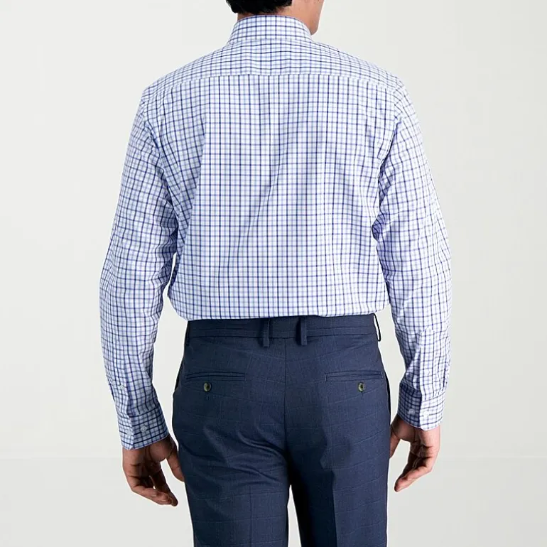 Haggar Premium Comfort Mens Slim Fit Easy Care Long Sleeve Dress Shirt