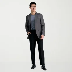 Haggar Premium Comfort Mens Straight Fit Dress Flat Front Pant