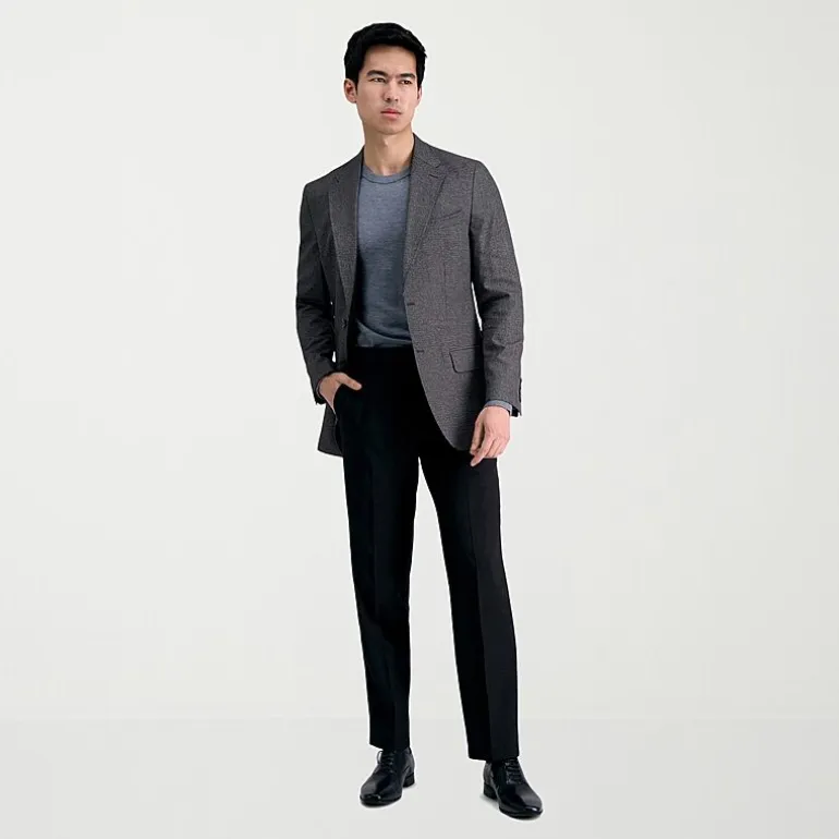 Haggar Premium Comfort Mens Straight Fit Dress Flat Front Pant