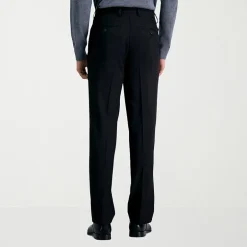 Haggar Premium Comfort Mens Straight Fit Dress Flat Front Pant