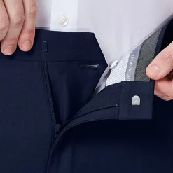 Haggar Premium Comfort Mens Slim Fit Dress Flat Front Pant