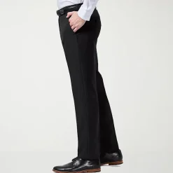 Haggar Premium Comfort Mens Slim Fit Dress Flat Front Pant