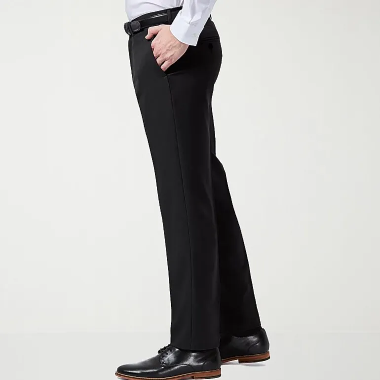 Haggar Premium Comfort Mens Slim Fit Dress Flat Front Pant