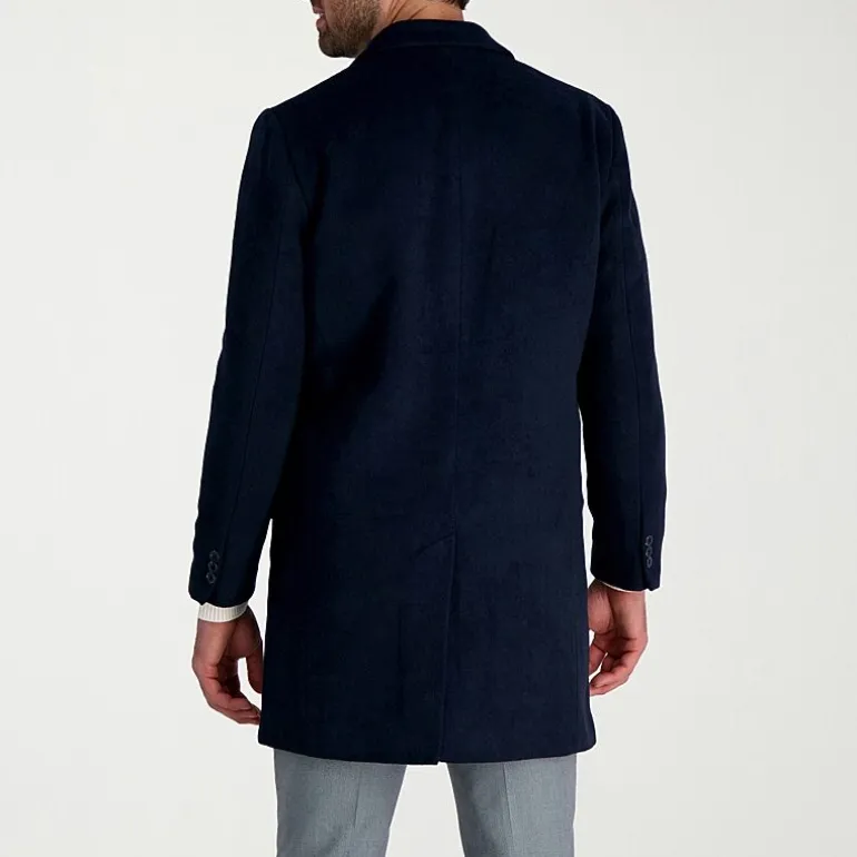 Haggar Premium Mens Lightweight Topcoat Coat