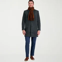 Haggar Premium Mens Lightweight Topcoat Coat