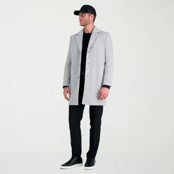 Haggar Premium Mens Lightweight Topcoat Coat