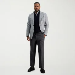 Haggar Premium No Iron Khaki Mens Classic Fit Flat Front Pant
