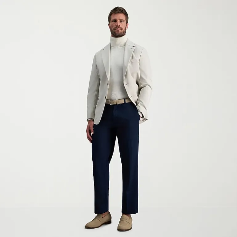 Haggar Premium No Iron Khaki Mens Classic Fit Flat Front Pant