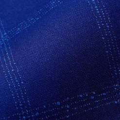 Haggar Slub Windowpane Mens Plaid Stretch Fabric Slim Fit Sport Coat