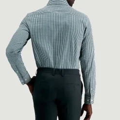 Haggar Smart Wash Mens Classic Fit Easy Care Long Sleeve Dress Shirt