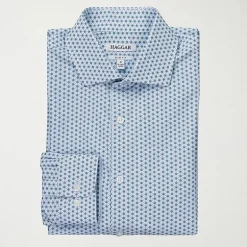 Haggar Smart Wash Mens Slim Fit Easy Care Long Sleeve Dress Shirt