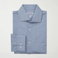 Haggar Smart Wash Mens Slim Fit Easy Care Long Sleeve Dress Shirt
