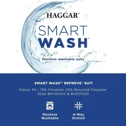 Haggar® Smart Wash™ Repreve Classic Fit Suit Separates