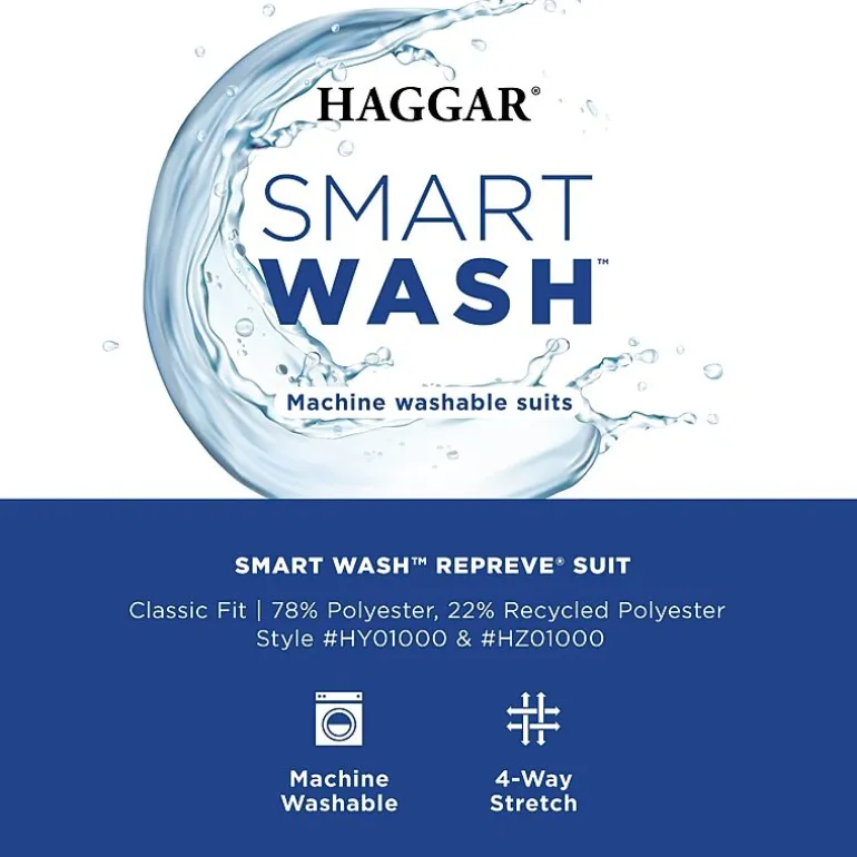 Haggar® Smart Wash™ Repreve Classic Fit Suit Separates
