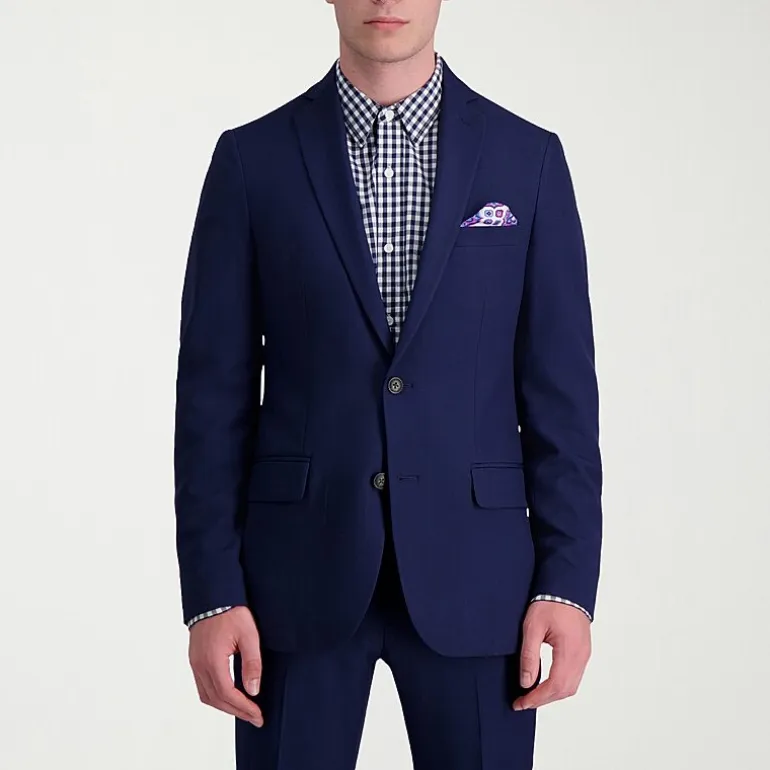Haggar Smart Wash™ With Repreve Tech Suit™ Mens Stretch Fabric Slim Fit Suit Separates