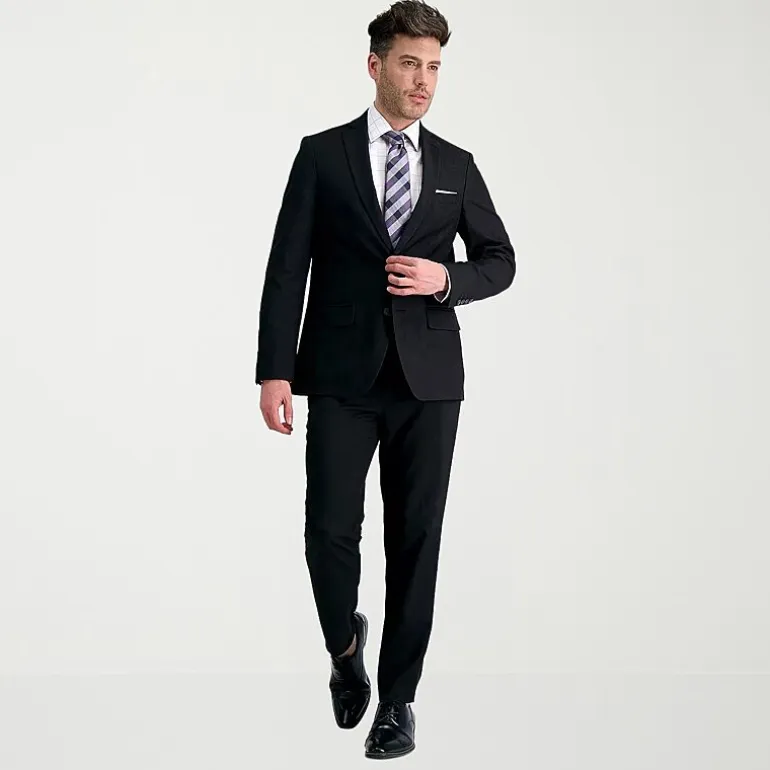Haggar Smart Wash™ With Repreve Tech Suit™ Mens Stretch Fabric Slim Fit Suit Separates