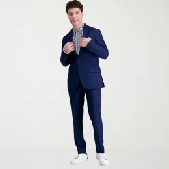 Haggar Smart Wash™ With Repreve Tech Suit™ Mens Stretch Fabric Slim Fit Suit Separates