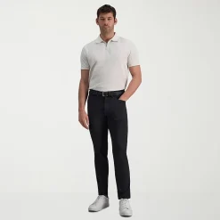 Haggar Sport Knit 5-Pocket Mens Straight Fit Flat Front Pant