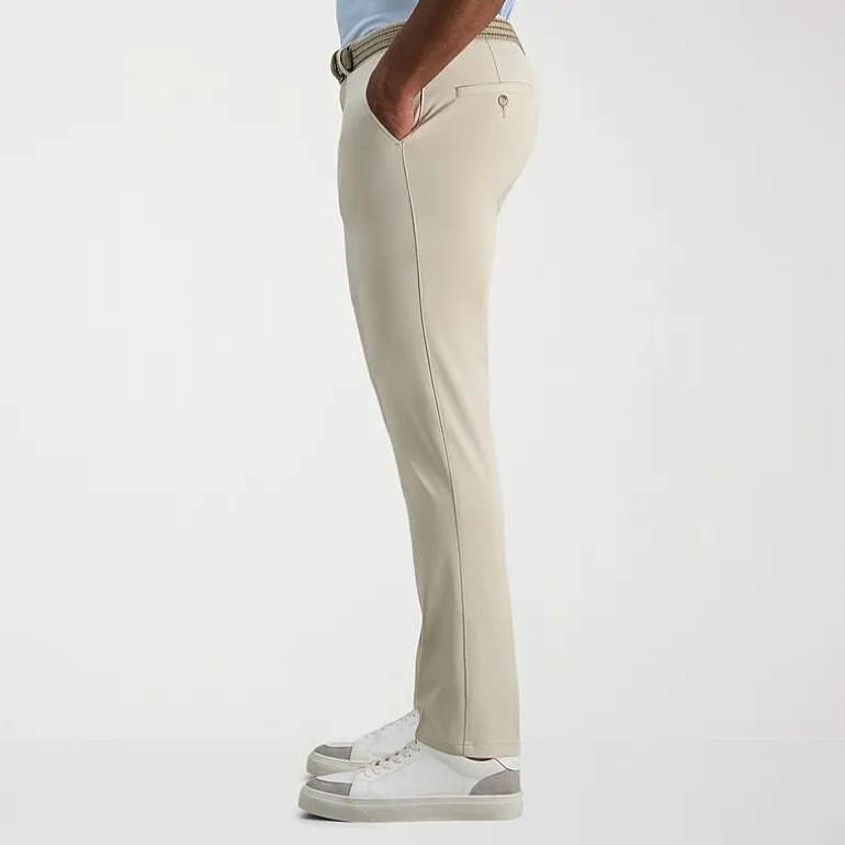Haggar Sport Mens Athletic Fit Flat Front Pant